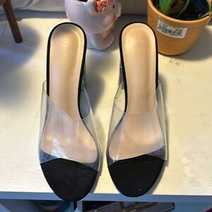 While diva lounge rhinestone heels